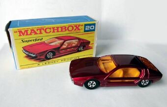 matchbox no 20 lamborghini marzal