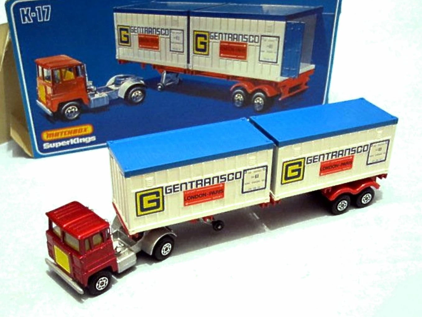 Articulated Container Truck (K17) Matchbox Cars Wiki Fandom