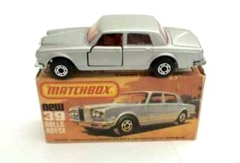 matchbox rolls royce silver shadow 1979