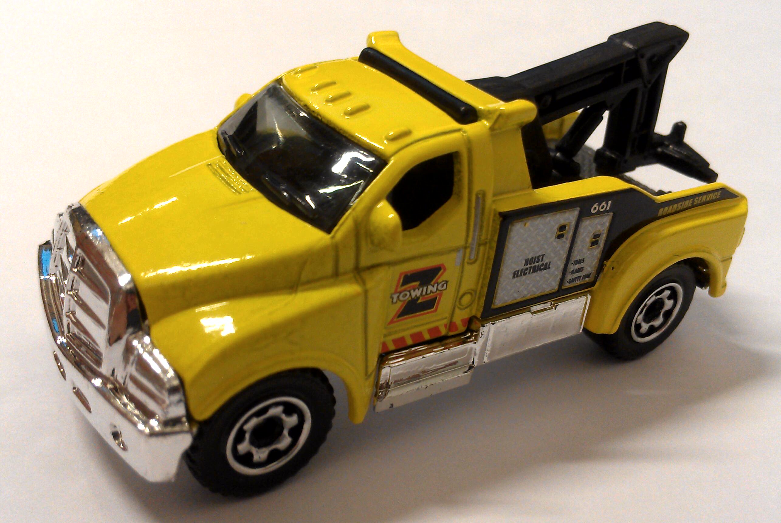 matchbox tow truck toy vehicles