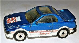 matchbox toyota mr2 1986