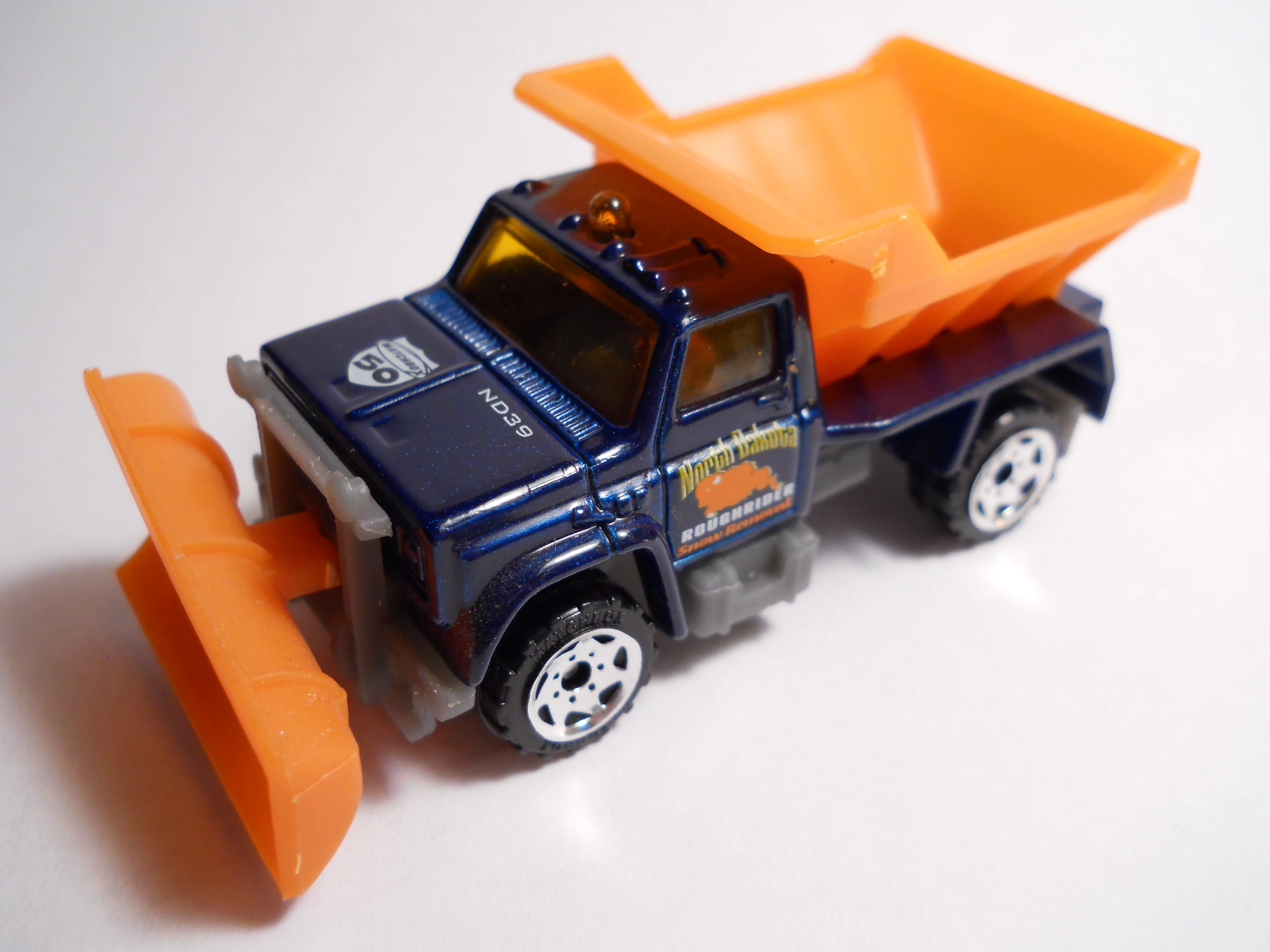 matchbox snow plow