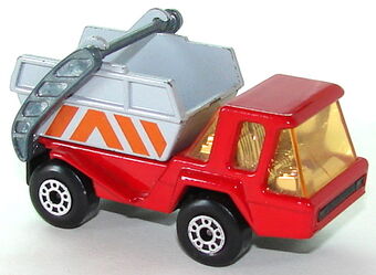 matchbox skip truck