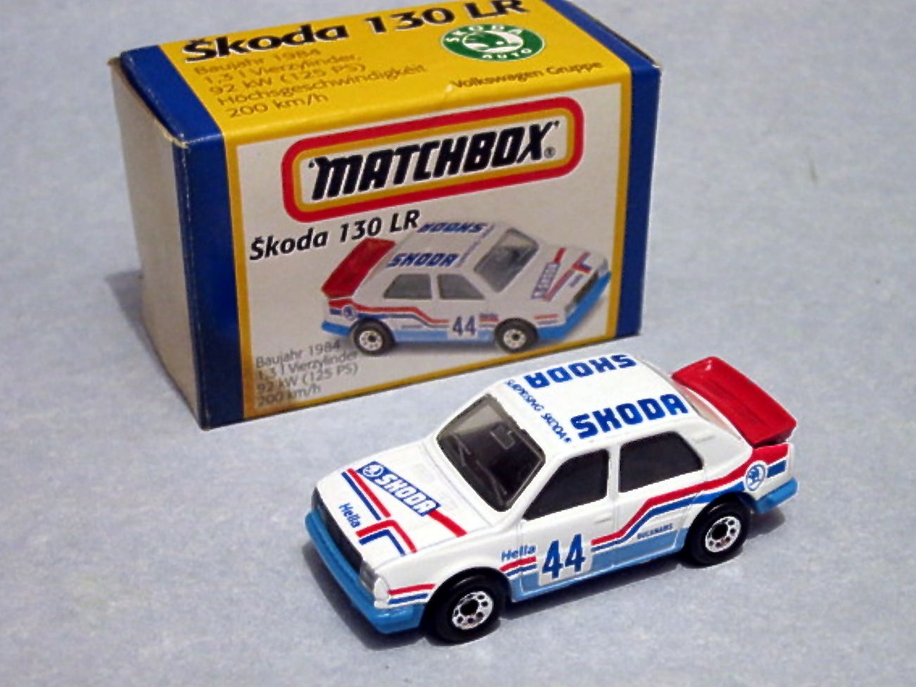 matchbox skoda 130 lr