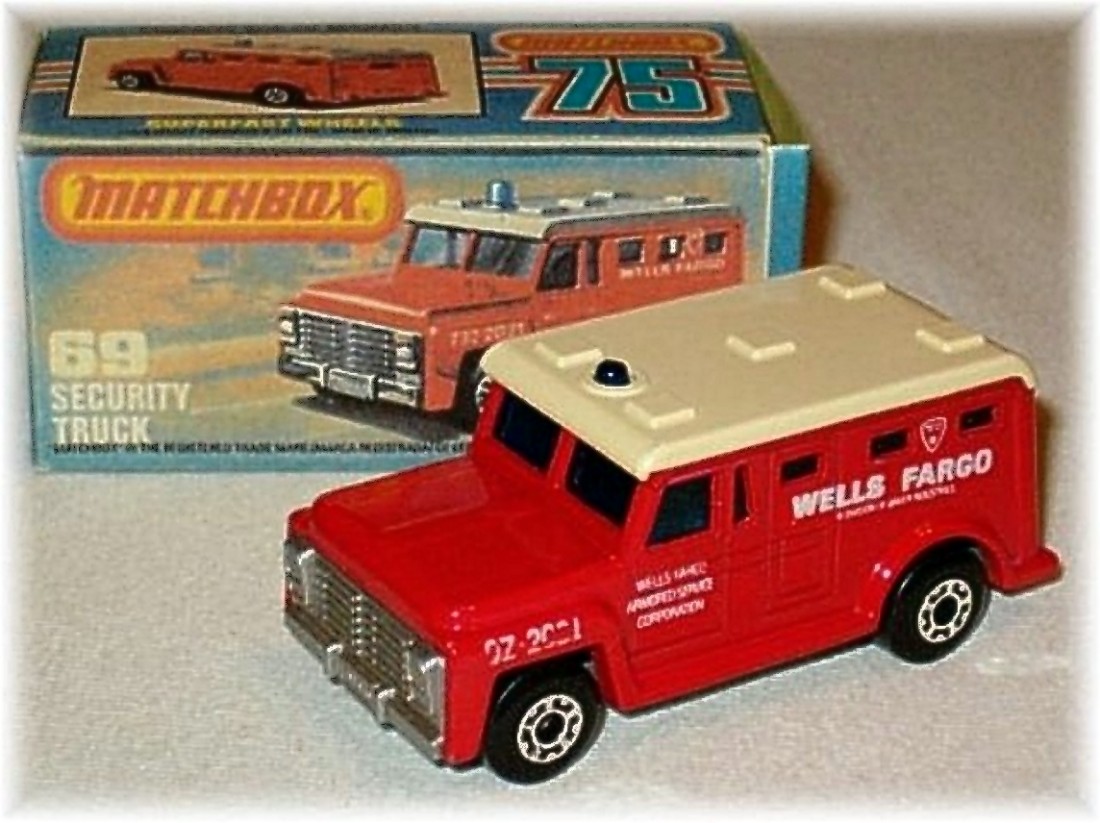 matchbox armored truck