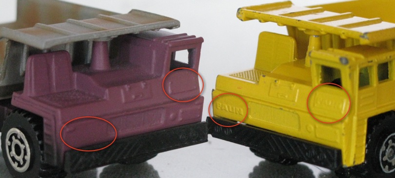 matchbox faun dump truck