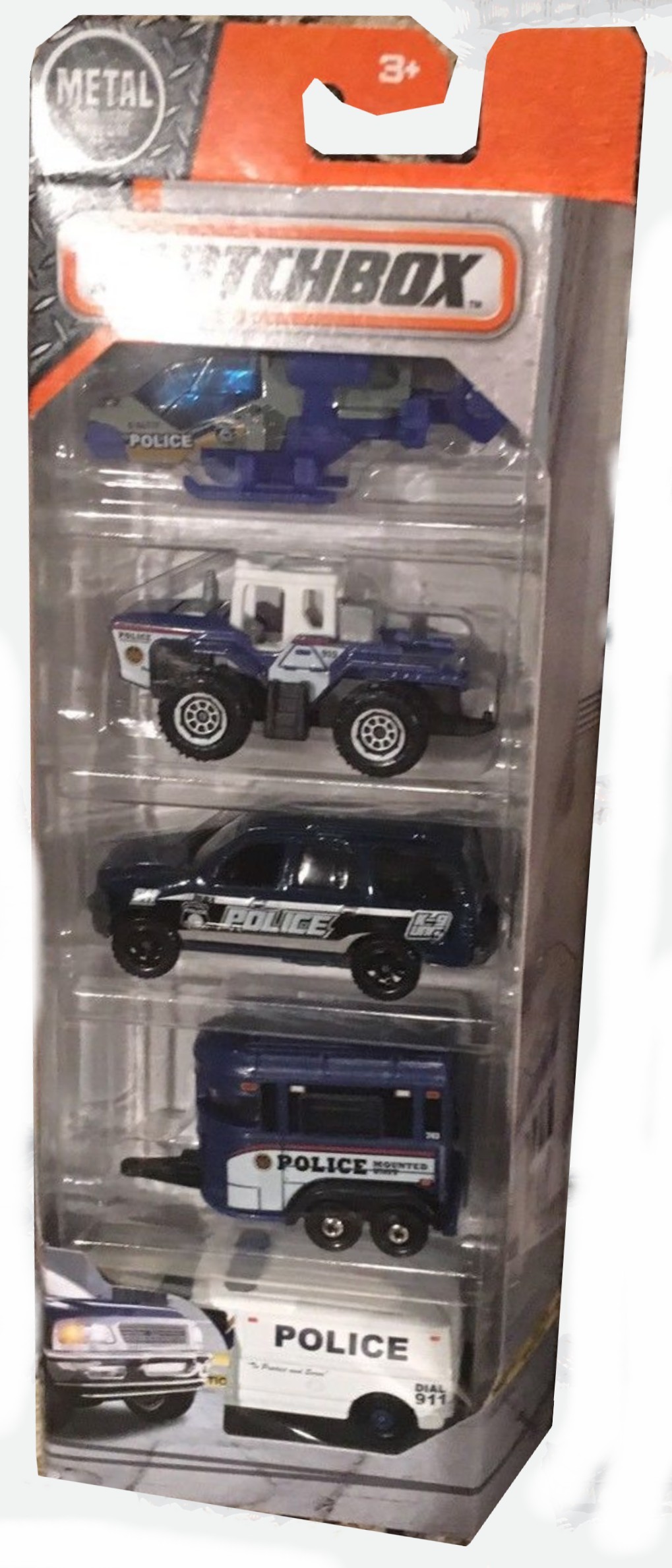 matchbox police cars 2018