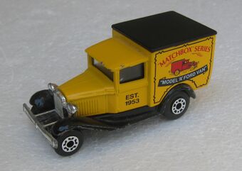 matchbox model a ford