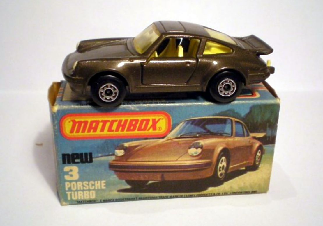 porsche turbo matchbox 1978
