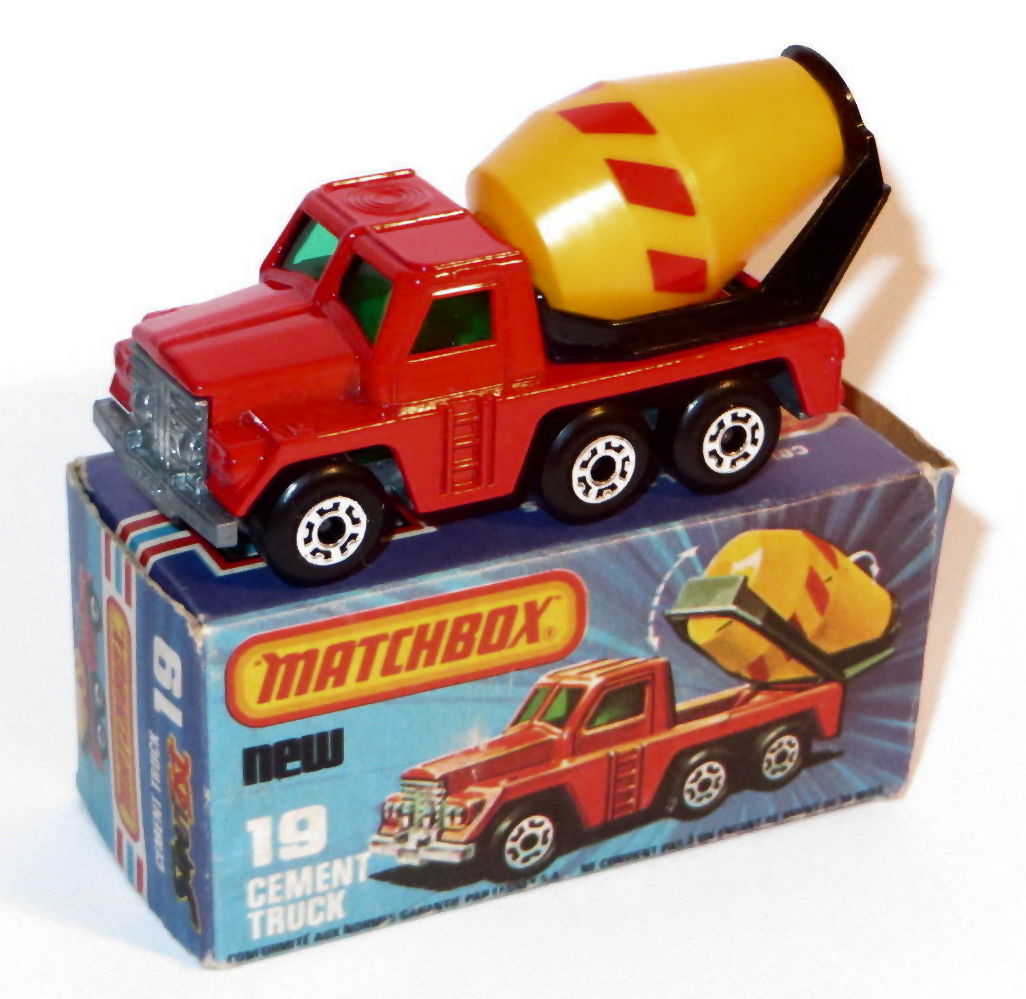 matchbox cement truck 1976