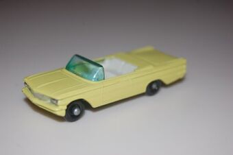 matchbox pontiac convertible