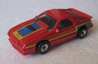 matchbox dodge daytona turbo z