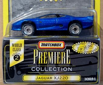 matchbox jaguar xj220