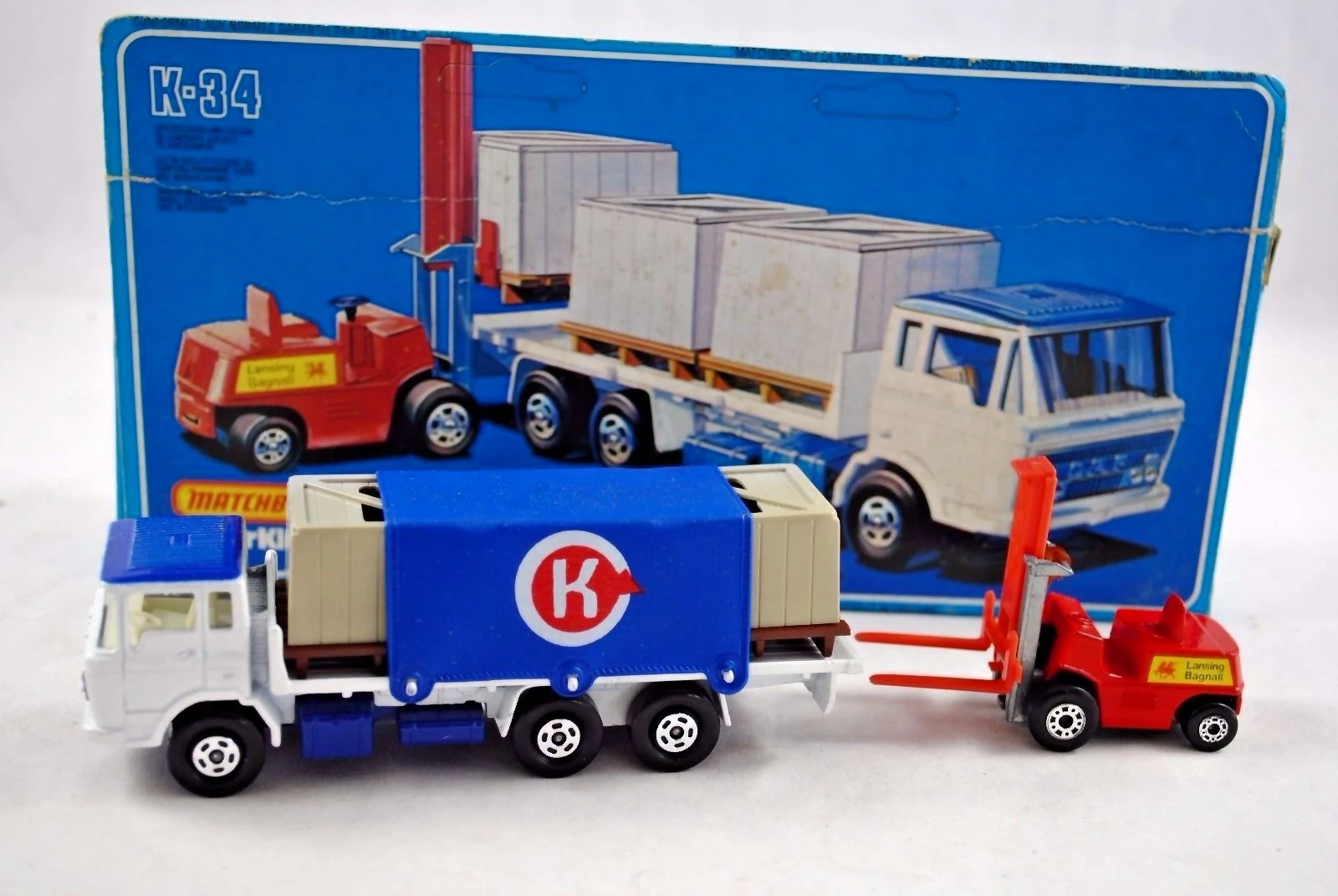 Matchbox Super Kings K-34 – Camion Pallet Truck 1971 – Vintage Collection