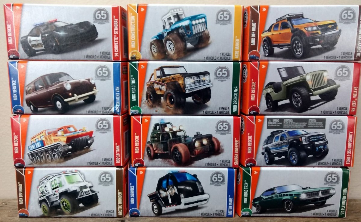 matchbox cars 2018 list