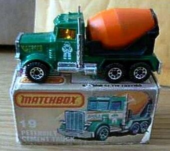matchbox cement truck