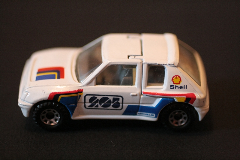 matchbox peugeot 205