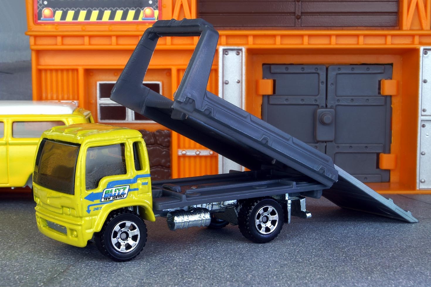 matchbox flatbed truck