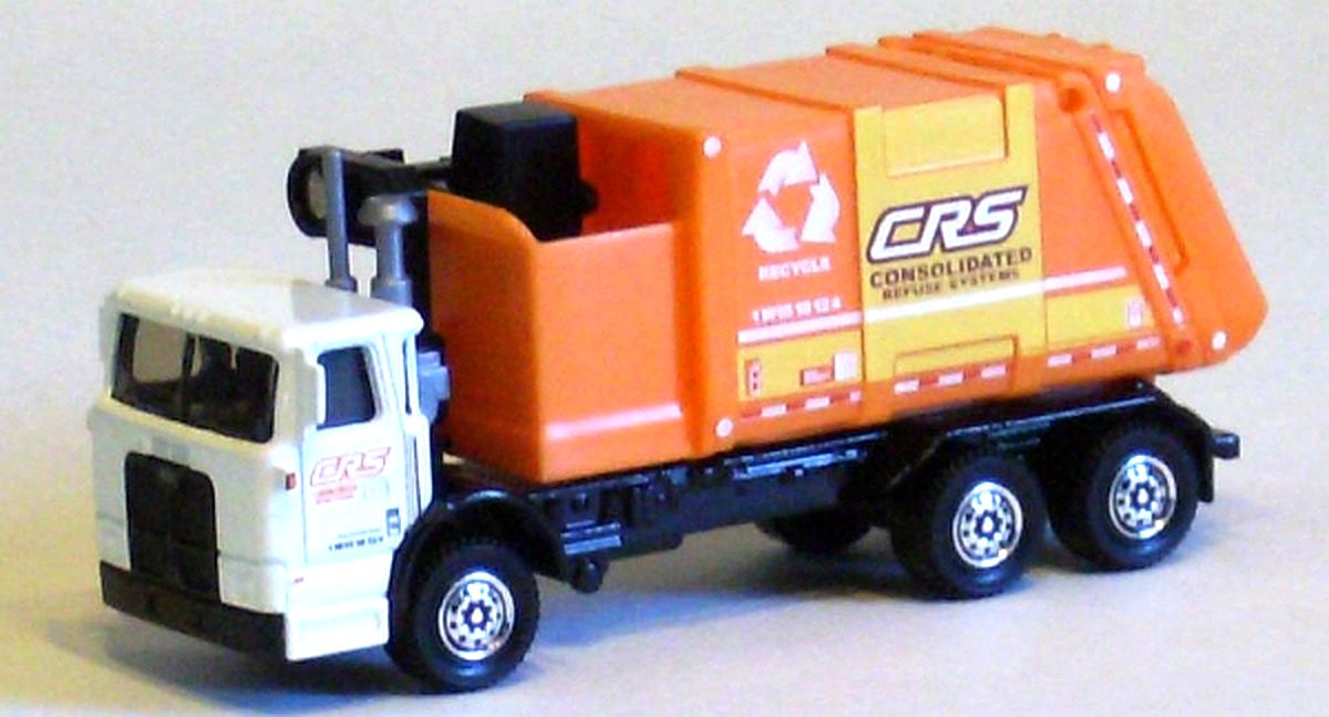 Autocar ACX Garbage Truck RW-002) | Matchbox Cars Wiki | Fandom