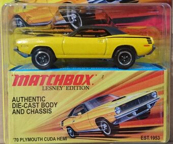 matchbox plymouth cuda