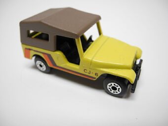 matchbox jeep cj6 1977