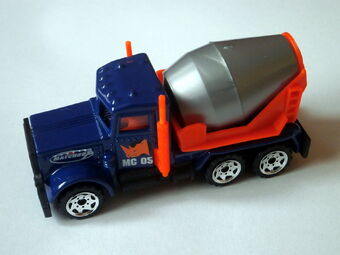 matchbox peterbilt cement truck