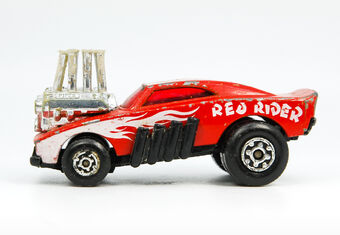 1972 red rider matchbox car