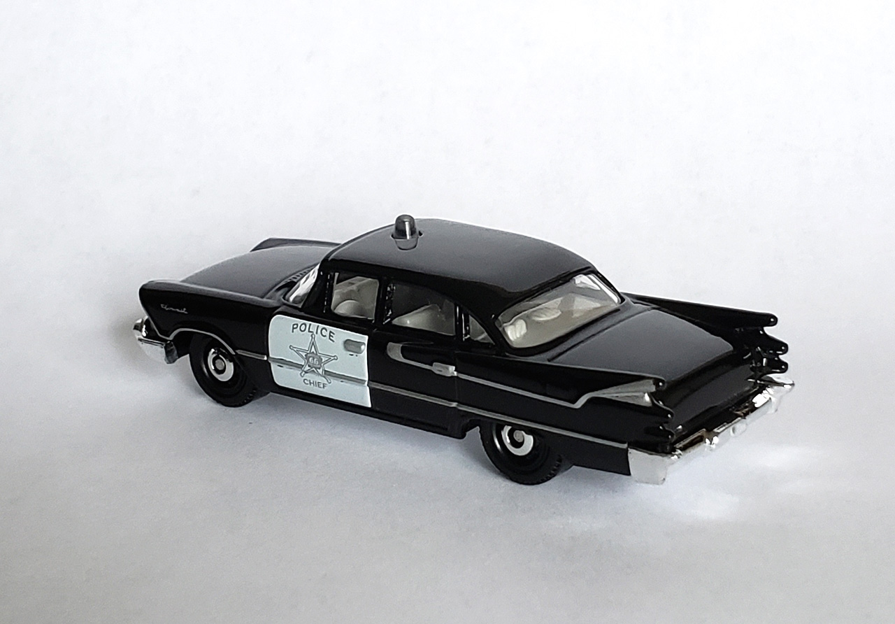 MATCHBOX 2021-1959 DODGE CORONET POLICE CAR BOXED 