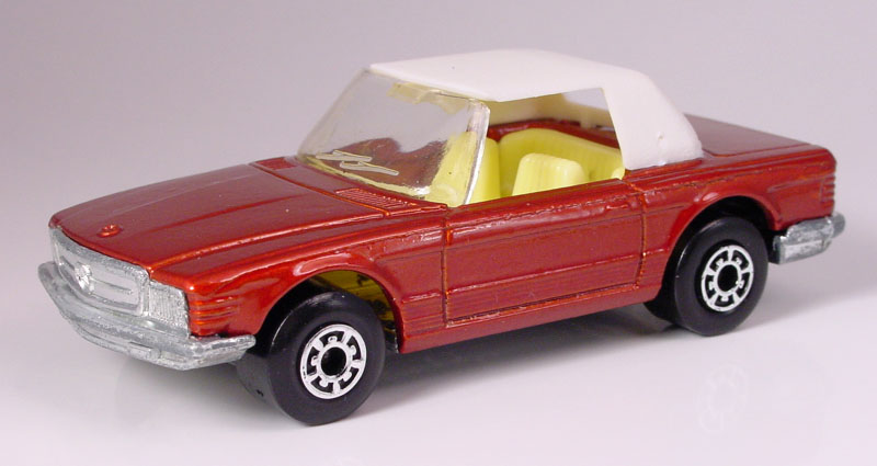 matchbox mercedes 350sl 1973