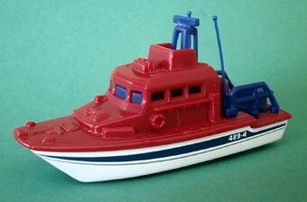 matchbox fire rescue boat