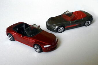 matchbox bmw z3