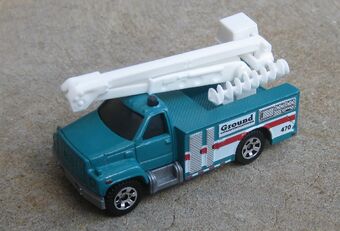 matchbox gmc bucket truck