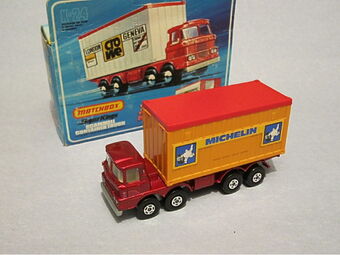 matchbox container truck