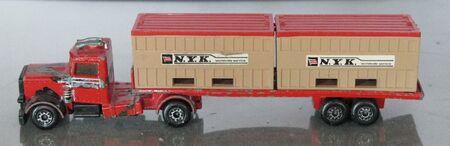 G1 Convoy flatbed with two Shipping Containers 20120616 JSCC