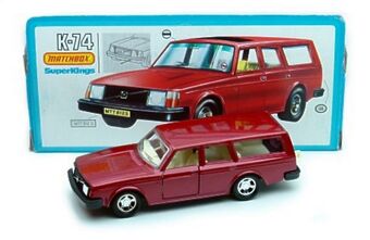 volvo matchbox car