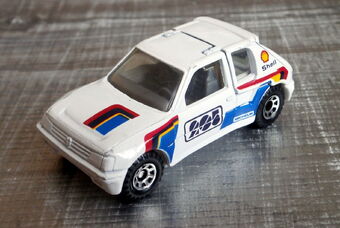 matchbox peugeot 205