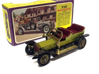 matchbox rolls royce silver ghost