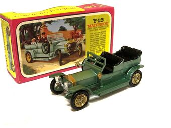 matchbox rolls royce silver ghost