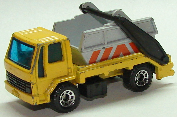 matchbox skip truck