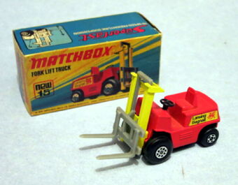 matchbox forklift