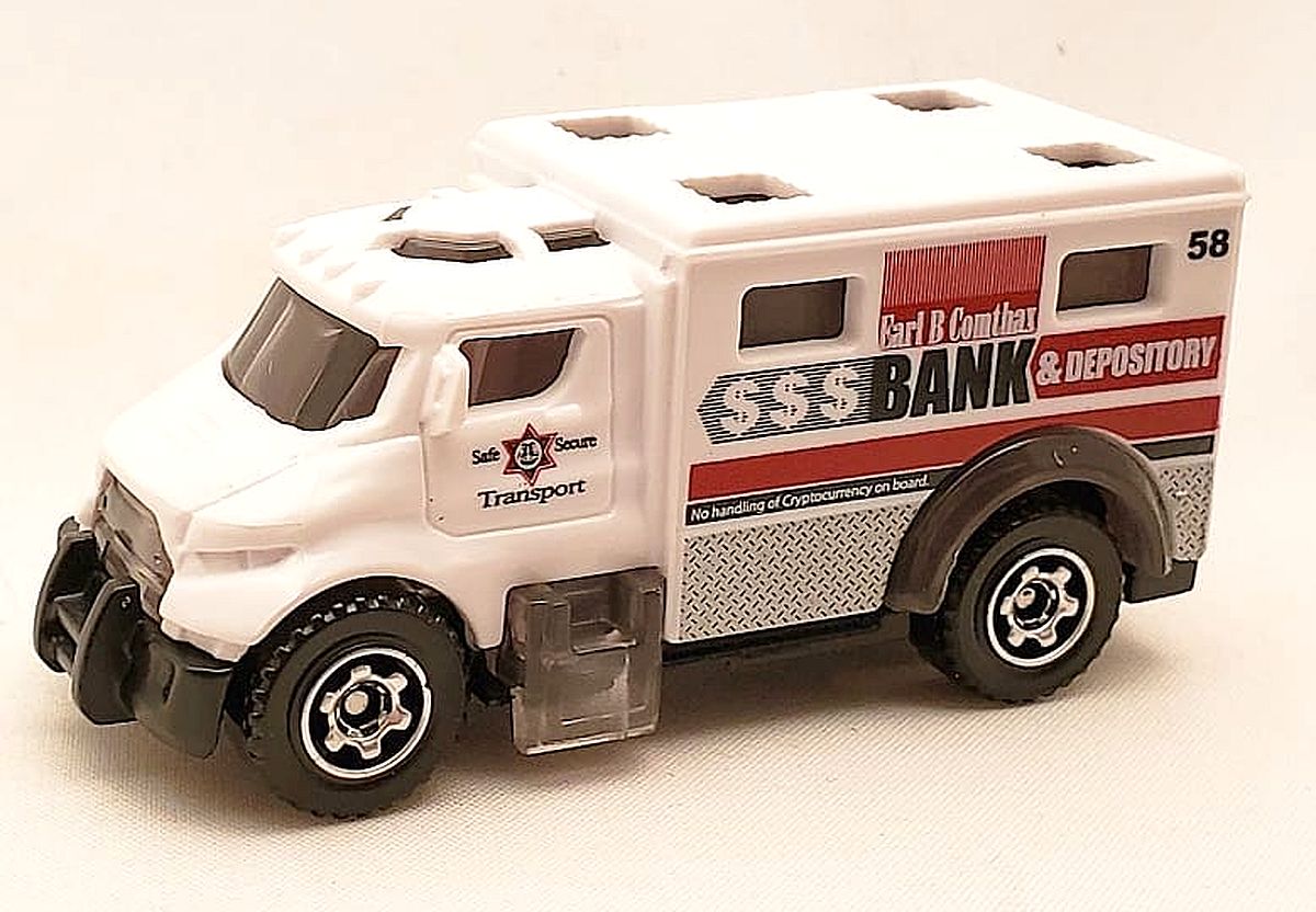 matchbox armored truck