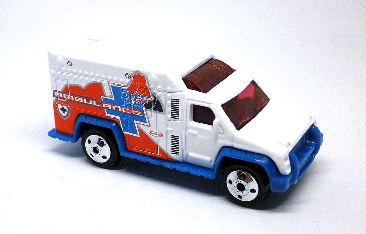 Rescue Squad # 42 USA 2001 92251 MATCHBOX Ambulance//SERIE