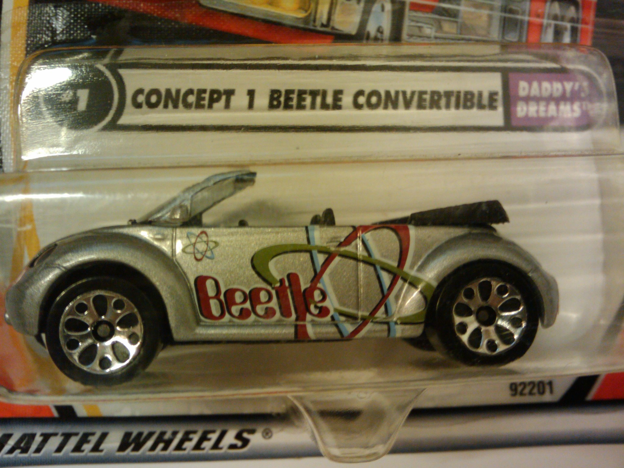 matchbox concept 1 beetle convertible