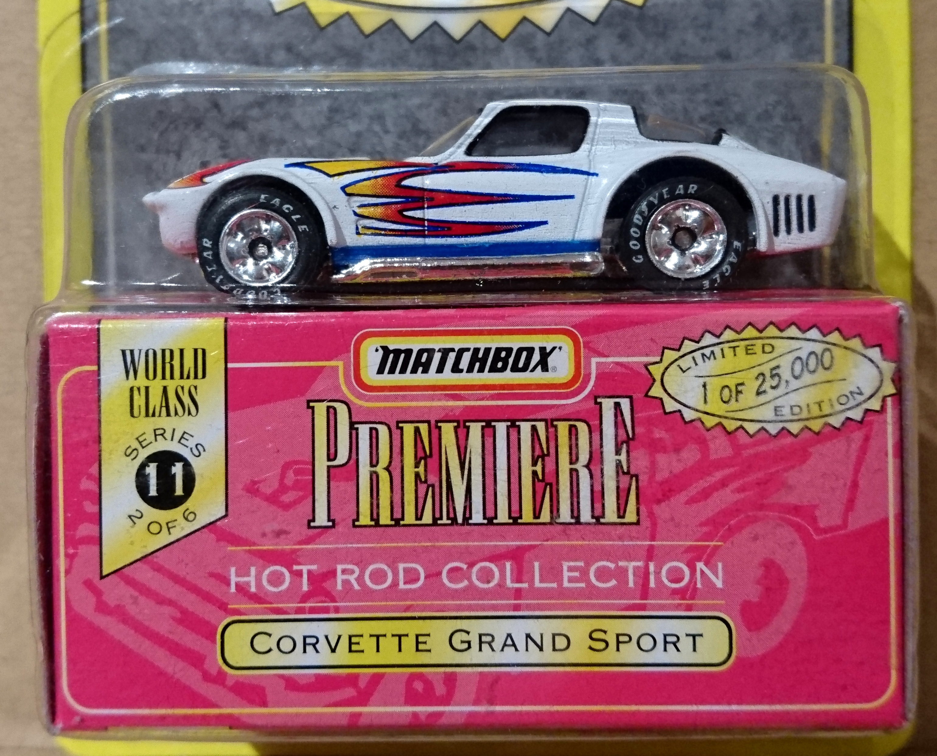 matchbox corvette grand sport 1989