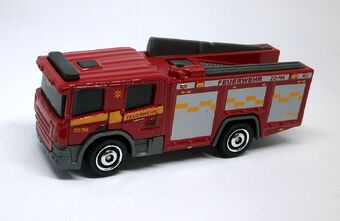 matchbox scania fire engine