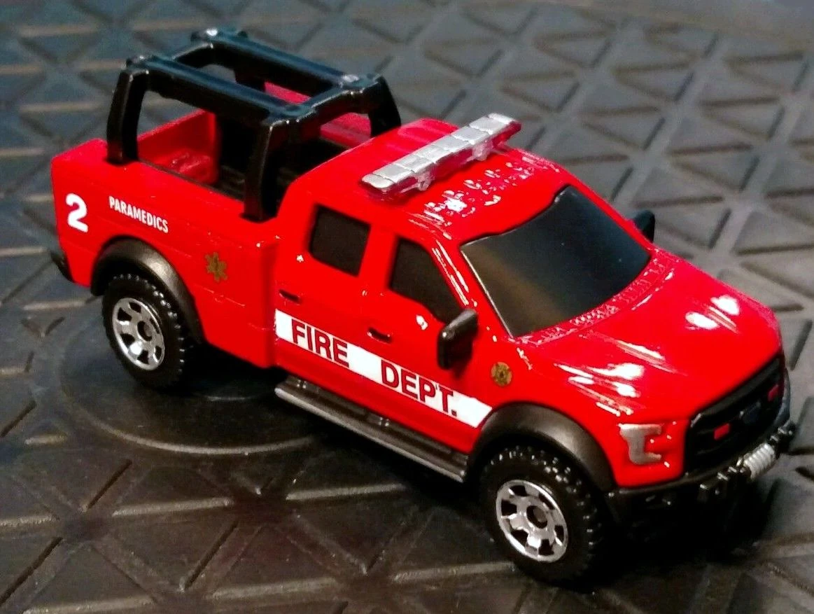 Image Matchbox Fire Rescue 2015 F150 EMS Paramedic ambulance custom