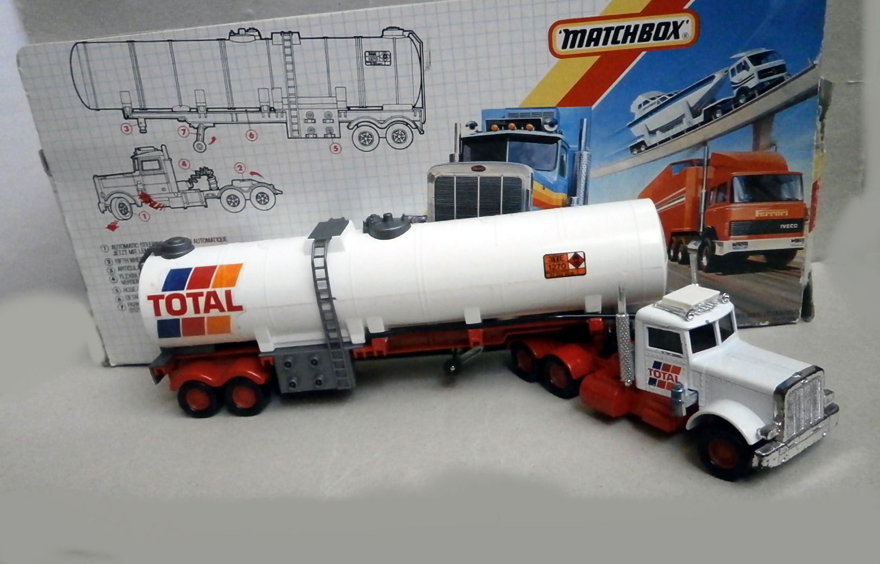 matchbox peterbilt tanker