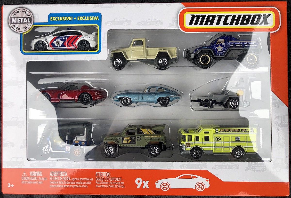 matchbox 9 pack 2019