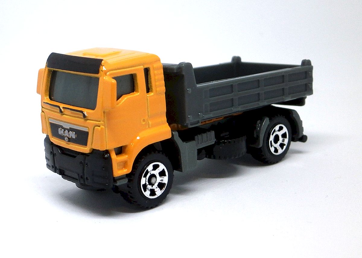 matchbox yellow dump truck