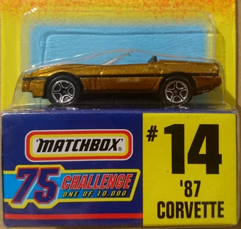 matchbox 1987 corvette